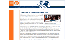 Desktop Screenshot of jazzyjefffreshprince.com